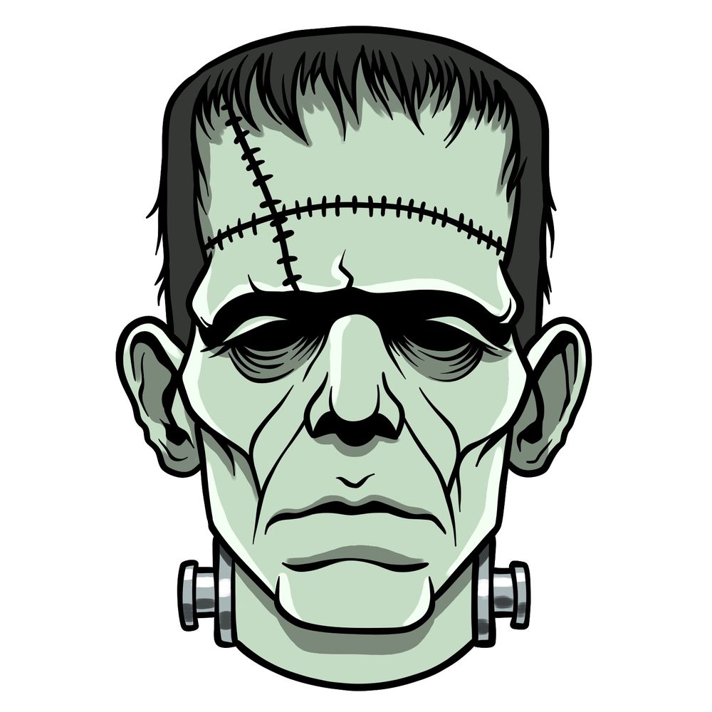 Learn How to Draw Frankenstein Monster’s Mask Accurately