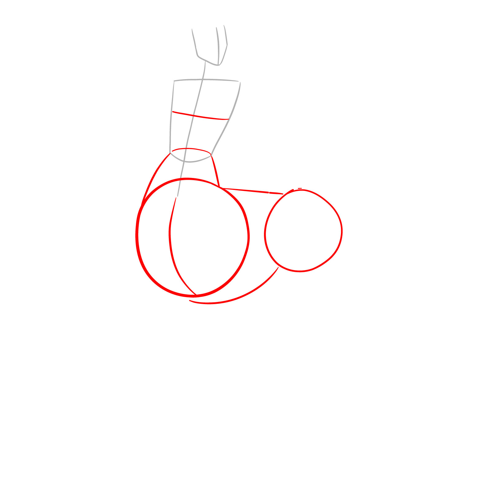 How to draw a Female Centaur - step 02