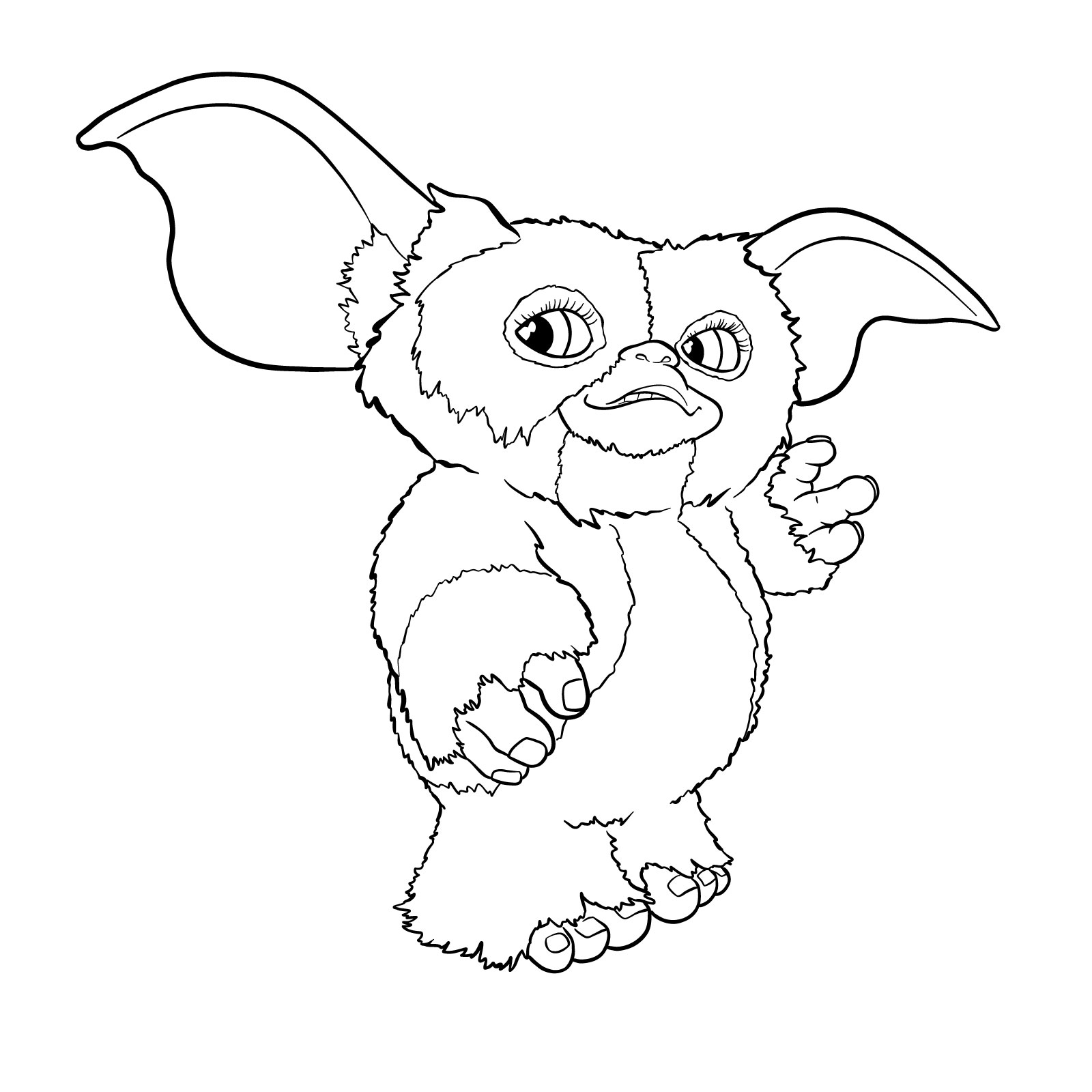 How to draw a Gremlin - final step