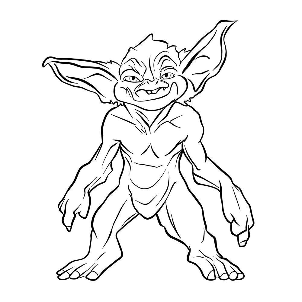 How to draw a Goblin