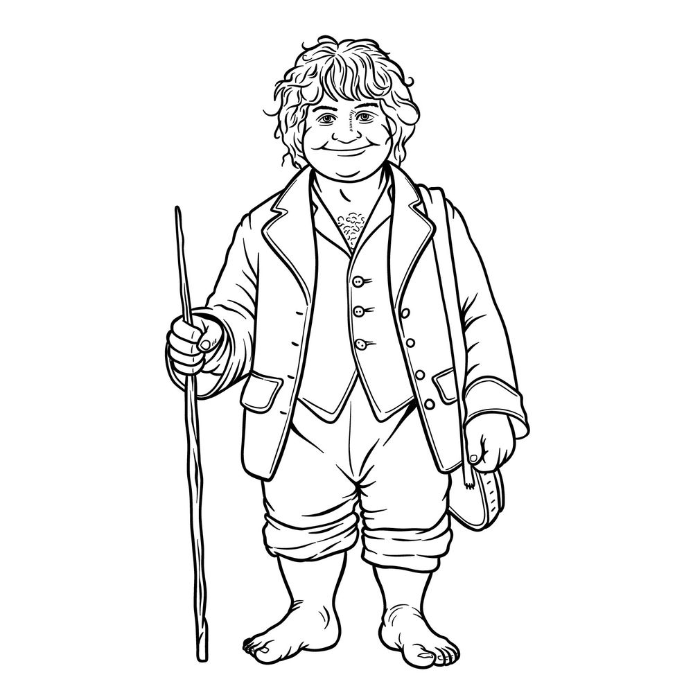 How to Draw a Hobbit: A Guide Inspired by The Lord of the Rings