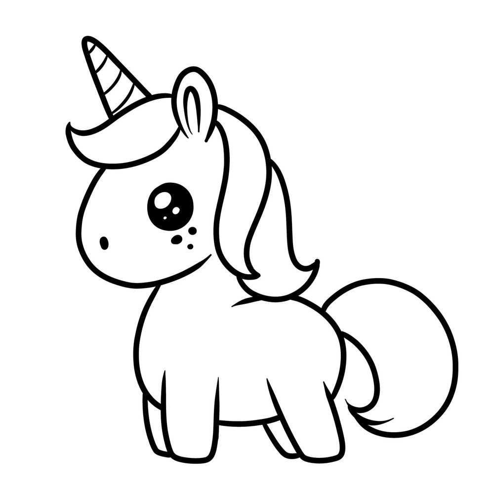 How to Draw a Chibi Unicorn in 10 Simple Steps