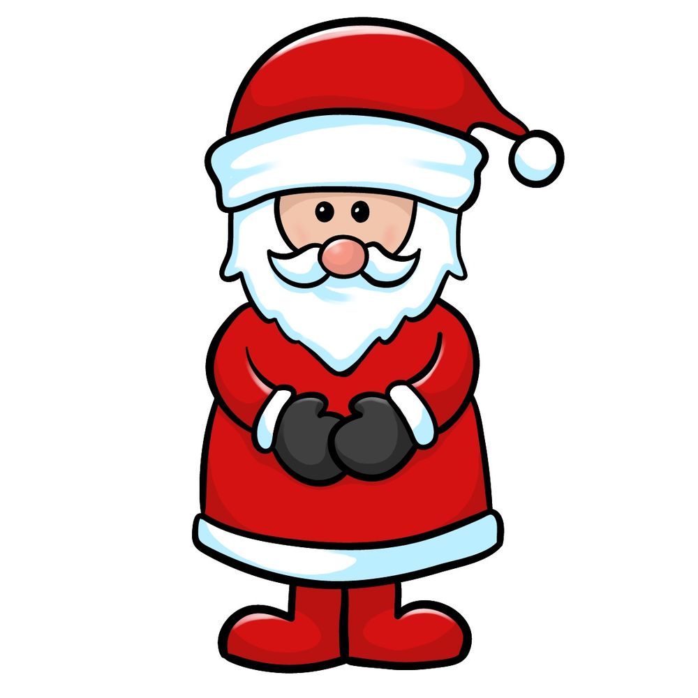 Funny Santa Claus Drawing · Creative Fabrica-anthinhphatland.vn