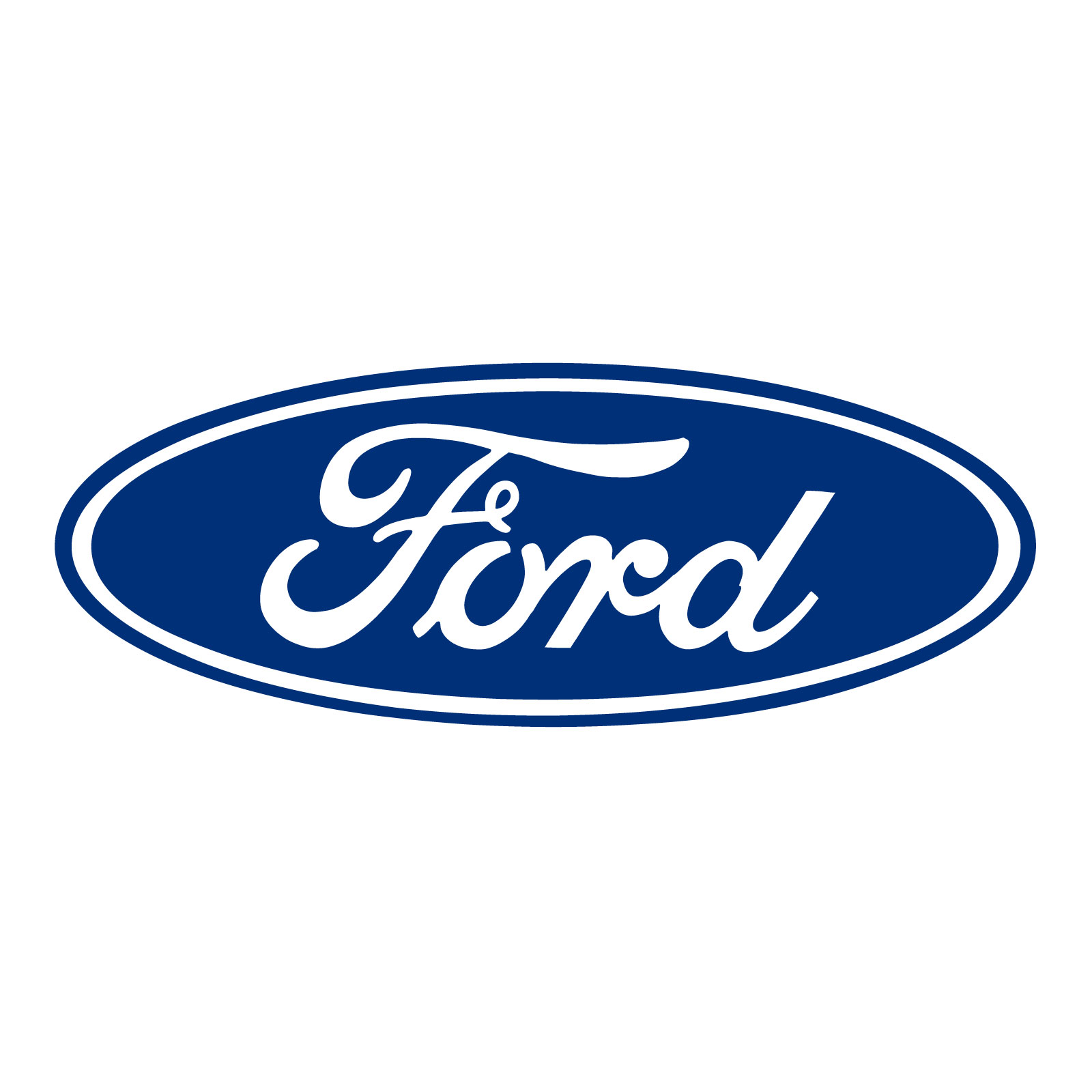 How to draw the Ford logo - final step