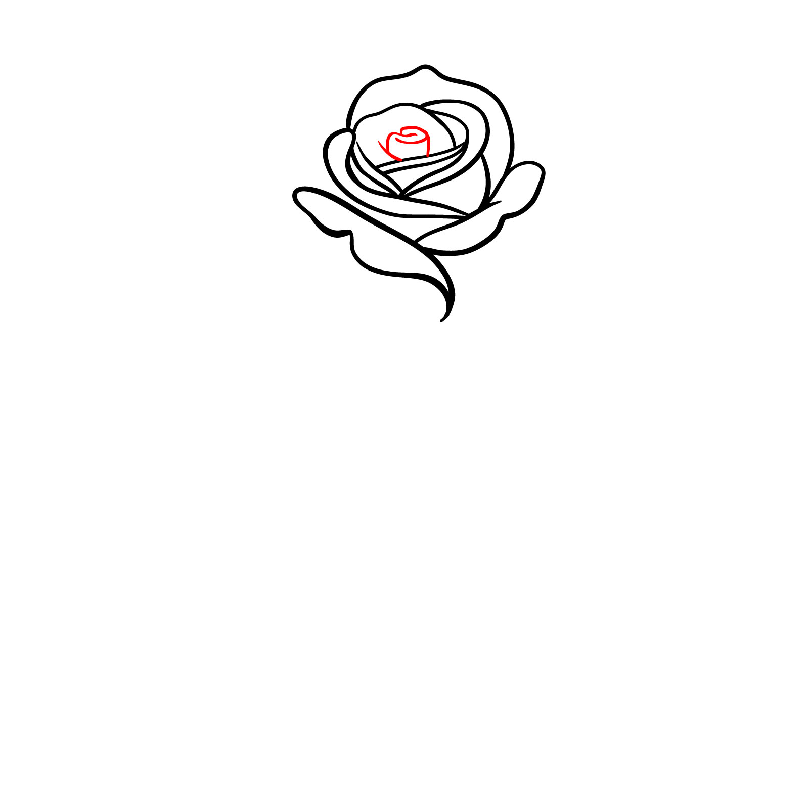 Free Roses Drawing, Download Free Roses Drawing png images, Free ClipArts  on Clipart Library