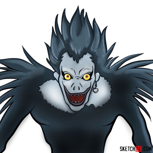 How to draw Ryuk