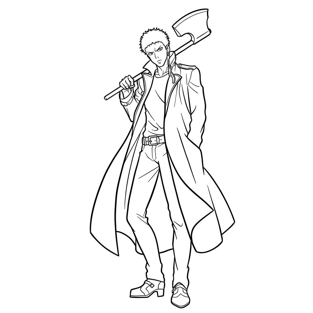 How to Draw Zombieman from One-Punch Man: 24-Step Complete Guide