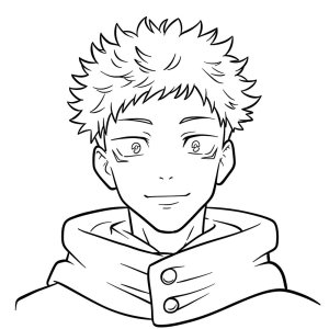 How to Draw Yuji Itadori’s Face in 12 Steps – JJK Anime Tutorial